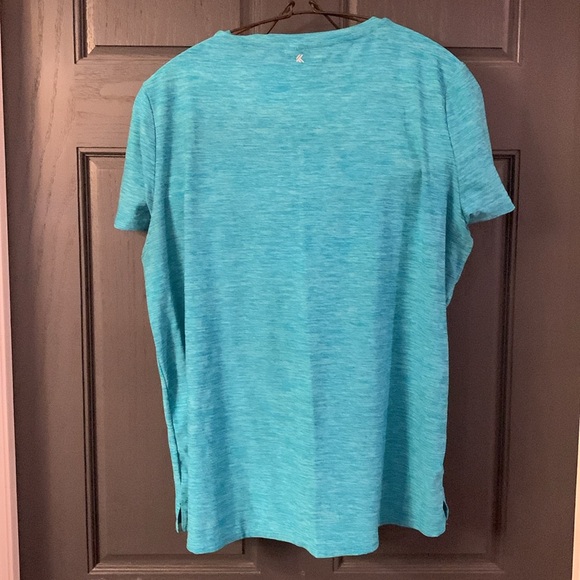 Kyodan teal heathered t-shirt size L - Picture 3 of 5